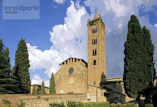 Basilika Santa Maria dei Servi  Campanile  Siena  Toskana  Italien  Europa