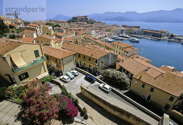 Forte Stella  Darsena - Hafen  Portoferraio  Insel Elba  Provinz Livorno  Toskana  Italien  Europa