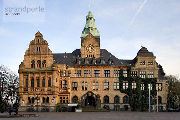 Rathaus  Recklinghausen  Nordrhein-Westfalen  Deutschland  Europa