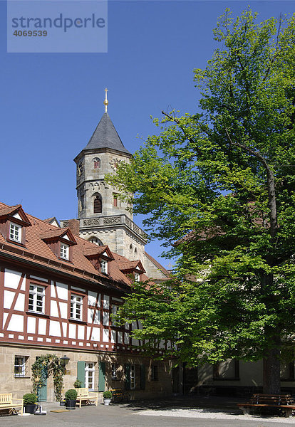 Kloster Neunkirchen am Brand  bei Bamberg  Oberfranken  Franken  Bayern  Deutschland  Europa
