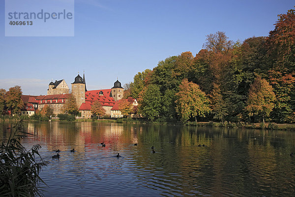 Schloss Thurnau  Landkreis Kulmbach  Oberfranken  Bayern  Deutschland  Europa
