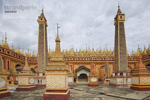 Thanboddhay-Pagode  Monywa  Myanmar  Südostasien