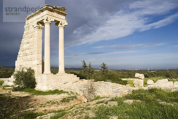 Apollo-Tempel  römische Ausgrabungen  Zypern