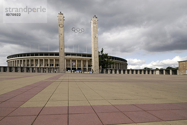 Olympiastadion Berlin  Berlin  Deutschland  Europa