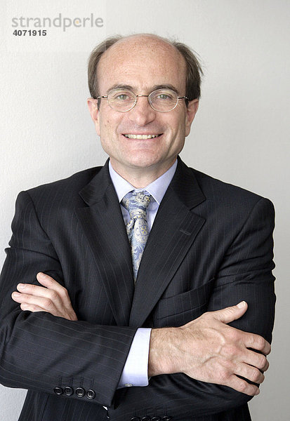 Bertrand Grabowski  Vorstandsmitglied der DVB Bank AG  in Frankfurt am Main  Hessen  Deutschland  Europa