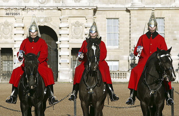Horse Guard Parade in London  England  Großbritannien  Europa