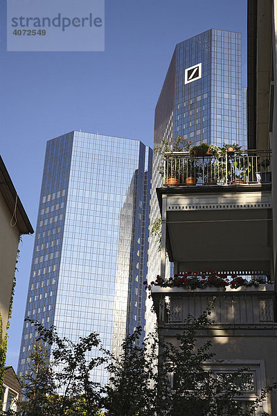 Deutsche Bank  Frankfurt am Main  Hessen  Deutschland  Europa