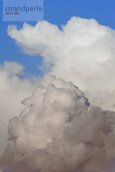 Gewitterwolken  Detailaufnahme