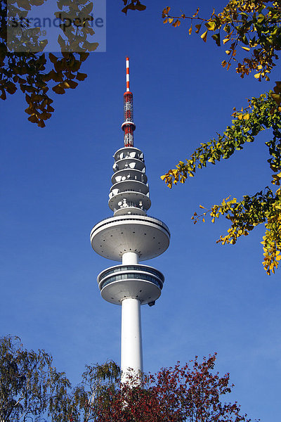 Tele-Michel  Hamburger Fernsehturm  Heinrich-Hertz-Turm  Fernmeldeturm  Funkturm  Hamburg  Deutschland  Europa