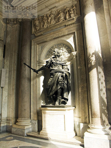 Philippo IV Statue  Kirche Santa Maria Maggiore  Esquilino  Rom  Italien  Europa