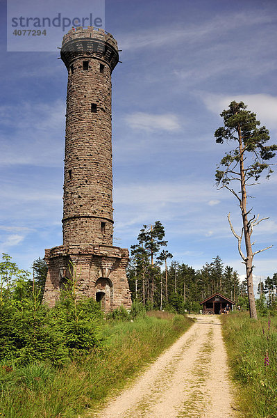 Friedrichsturm  Badener-Höhe  Westweg  Forbach  Schwarzwald  Baden-Württemberg  Deutschland  Europa