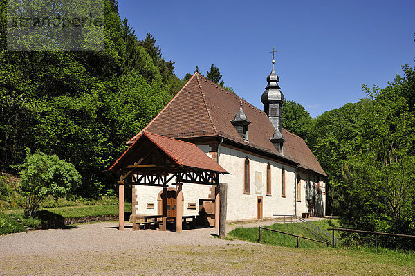 Kolmerberg-Kapelle  Kolmerbergkapelle  Dörrenbach  Naturpark Pfälzerwald  Pfalz  Rheinland-Pfalz  Deutschland  Europa