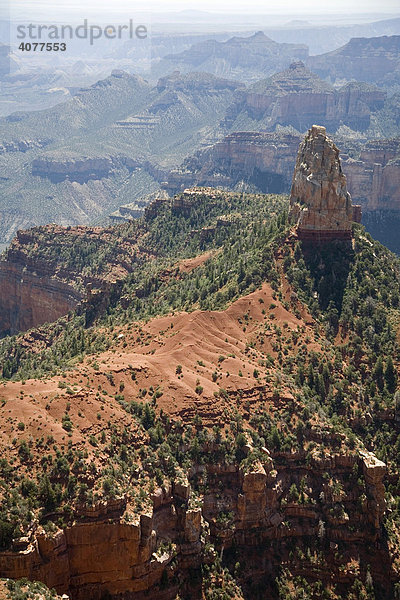 Mount Hayden beim Point Imperial  nördlicher Ausläufer des Grand Canyons  Grand Canyon Nationalpark  Arizona  USA