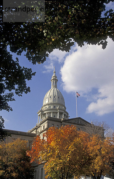Michigan State Capitol Gebäude  Lansing  Michigan  USA