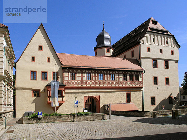 Museum Kaiserpfalz  Forchheim  Oberfranken  Bayern  Deutschland  Europa