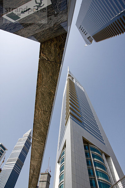 Emirates Twin Towers  Zwillingstürme  Dubai  Vereinigte Arabische Emirate  Naher Osten