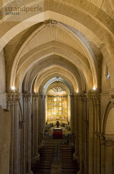 Catedral Nueva  Innenansicht  Bögen  Salamanca  Spanien  Europa