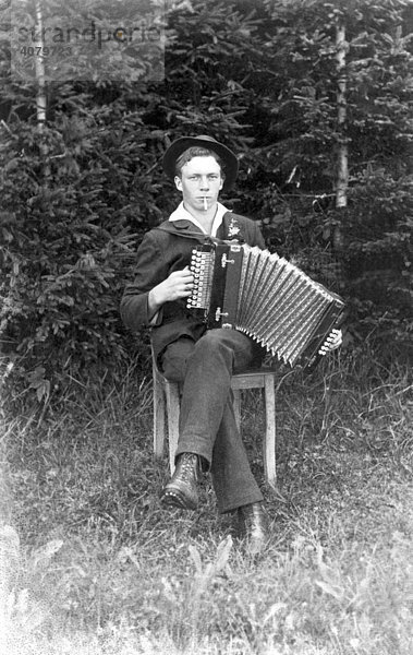 Historische Aufnahme  Musiker  ca. 1920