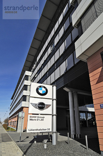 Entwicklung und Logistikzentrum  BMW-Mini  München  Bayern  Deutschland