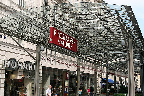 Ringstrassen Galerien  Schild (Österreich  Wien)