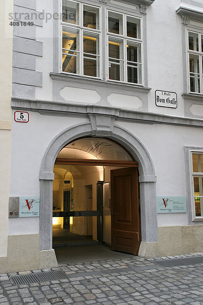 Mozarthaus  Eingang  Domgasse (Österreich  Wien)