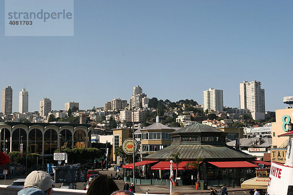 Skyline  San Francisco  Kalifornien  Nordamerika  USA