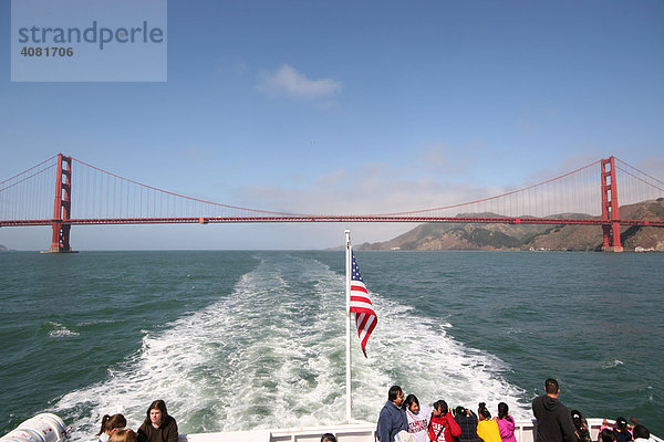 Golden Gate Bridge  San Francisco  Kalifornien  Nordamerika  USA