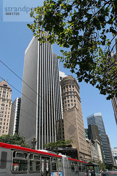 Hobart Building in der Market Street  San Francisco  Kalifornien  Nordamerika  USA
