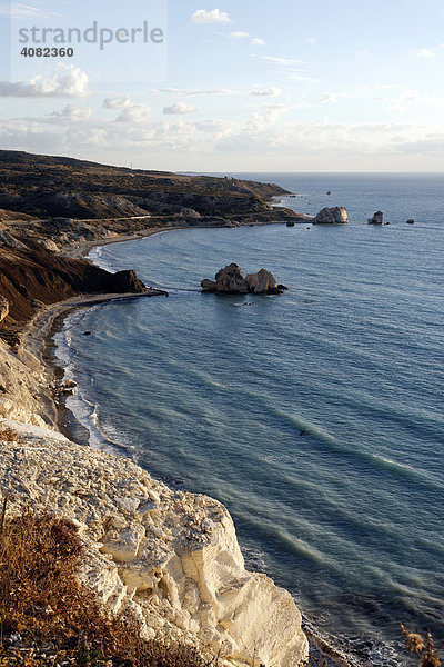 Küste auf der Insel Zypern  Europa