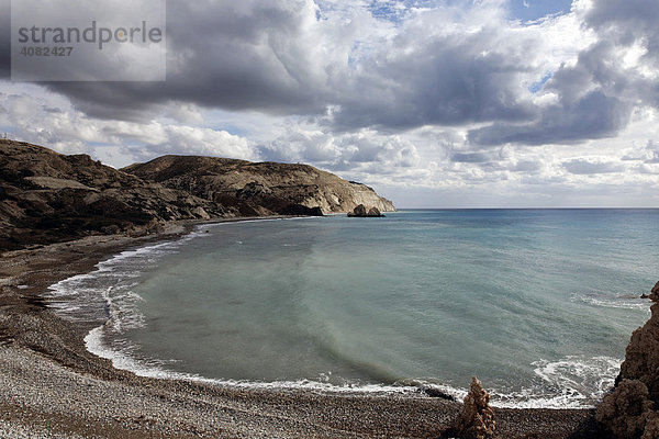 Coastline in the southern  Greek part of Cyprus