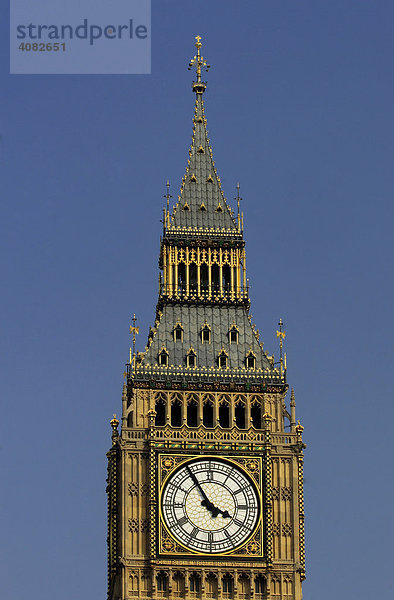 Big Ben  House of Parliament  London  England  Großbritannien