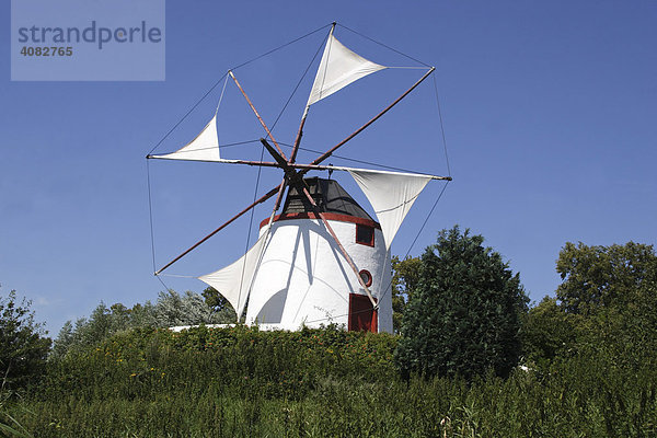 Portugiesische Windmühle  Gifhorn  Niedersachsen  Deutschland