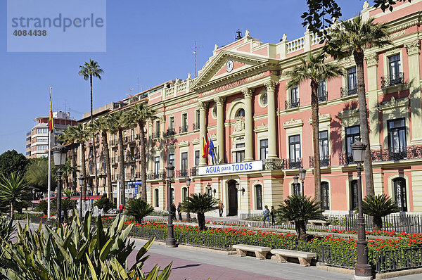 Glorieta de Espana  Rathaus  Murcia  Spanien