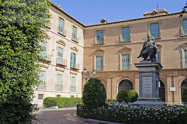Palast Episcopal  Glorieta de Espana  Murcia  Spanien