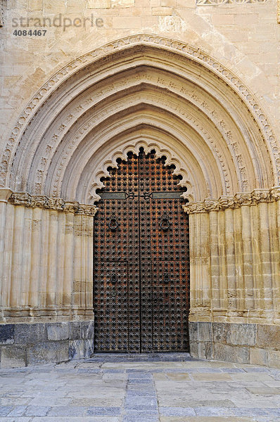Tür  Katedrale  Orihuela  Alicante  Spanien