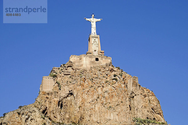 Jesus Statue  Monteagudo  Murcia  Spanien
