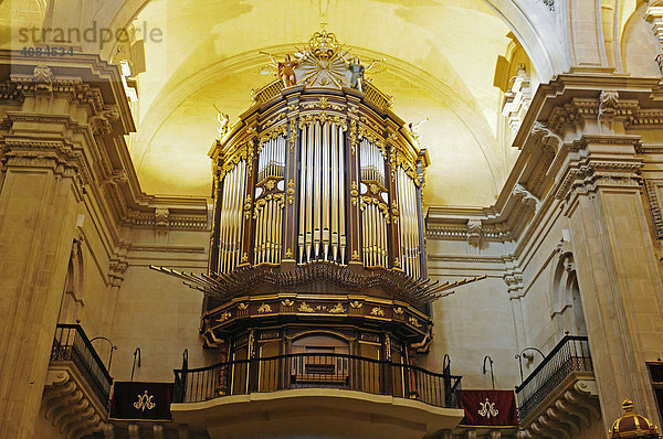 Orgel  Basilika Santa Maria  Elche  Elx  Alicante  Costa Blanca  Spanien