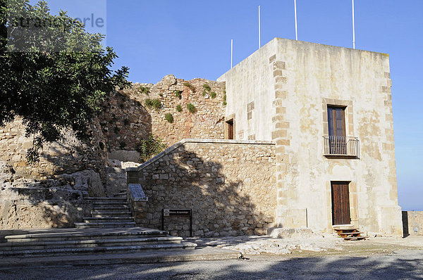 Archäologisches Museum  Burg  Denia  Valencia  Costa Blanca  Spanien