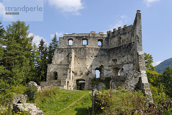 Ruine Althohenwang Langenwang im Mürztal Steiermark Österreich