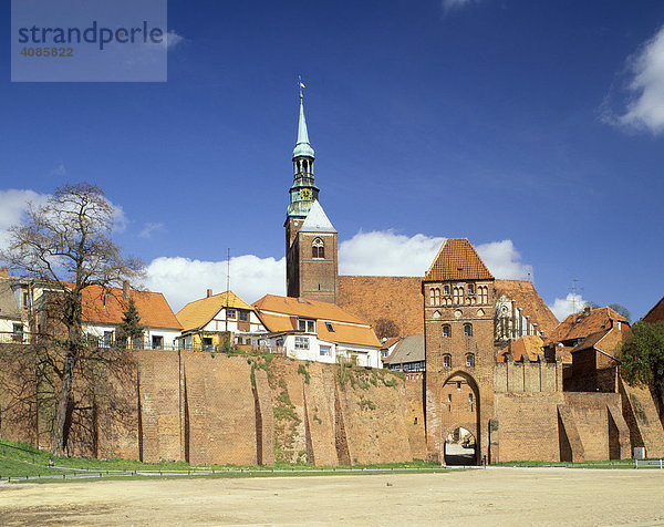 Stephanskirche Tangermünde an der Elbe Sachsen-Anhalt Deutschland