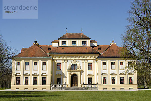 Schloss Lustheim in Schleißheim Oberbayern Bayern Deutschland