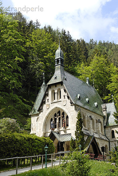 Semmering Niederösterreich Österreich Kapelle beim Hotel Panhans