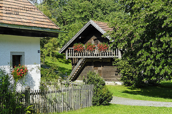 Webereimuseum  Breitenberg Bayerischer Wald Niederbayern Bayern Deutschland