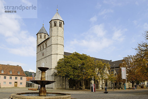 Bad Gandersheim Niedersachsen Deutschland Stiftskirche