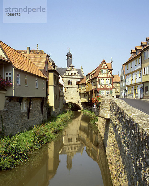 Marktbreit am Main Unterfranken Bayern Deutschland Malerwinkel