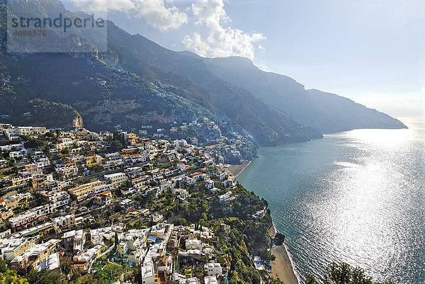 Positano Amalfi Küste Campanien Italien