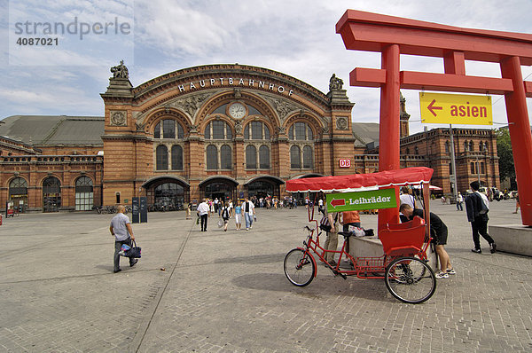 Hauptbahnhof  Bremen  Deutschland