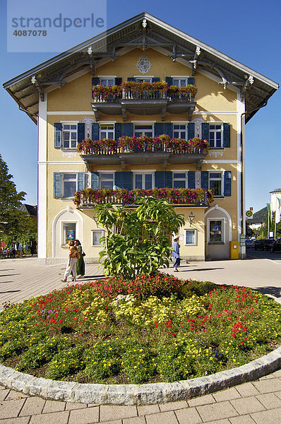 Rathaus  Tegernsee  Oberbayern  Bayern  Deutschland