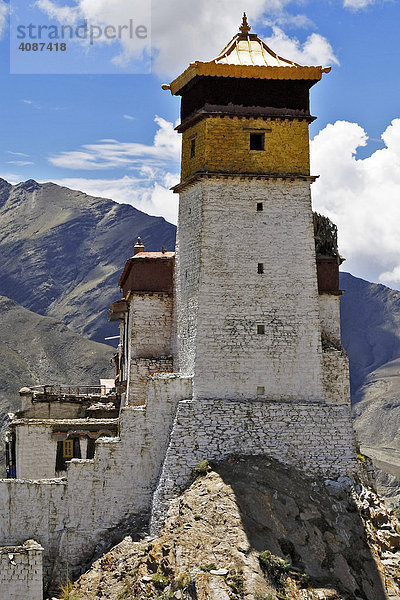 Yumbulagang Festung nahe Lhasa  Tibet  Asien