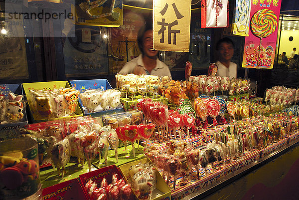Süßigkeitenstand  Shanghai  China  Asien